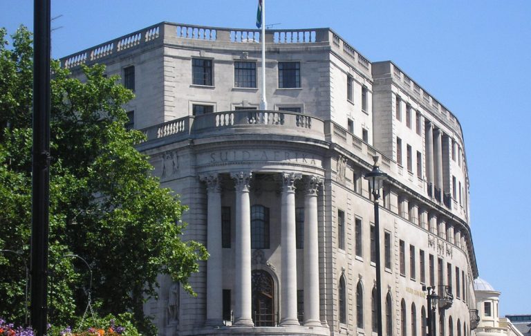 SA High Commission Operating by Appointment