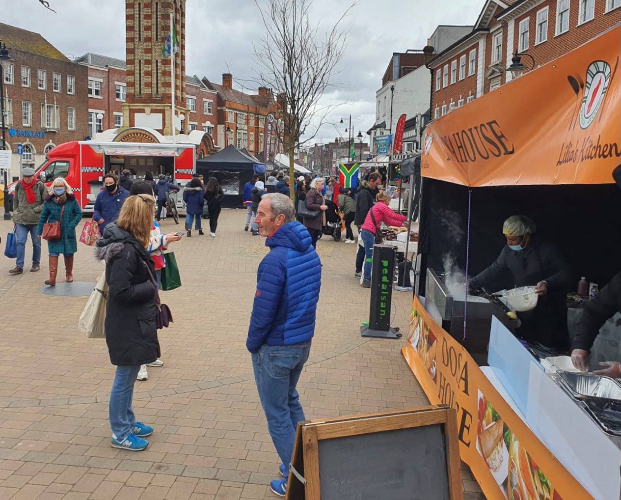 SA Food at Taste of The World Market in Epsom South Africans UK