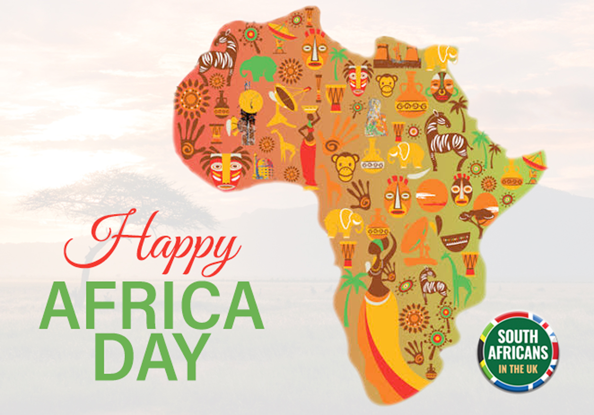 Happy Africa Day South Africans UK