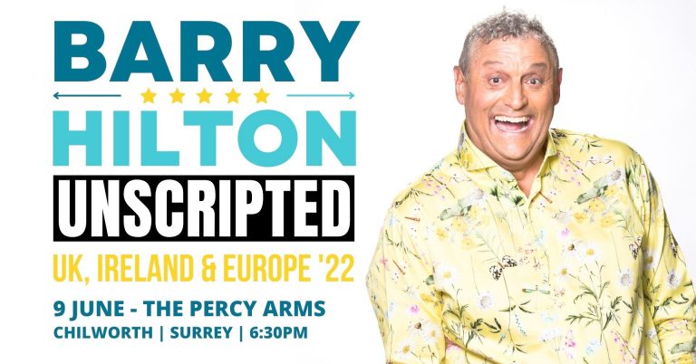 Barry Hilton ‘UNSCRIPTED’ – Live in Surrey