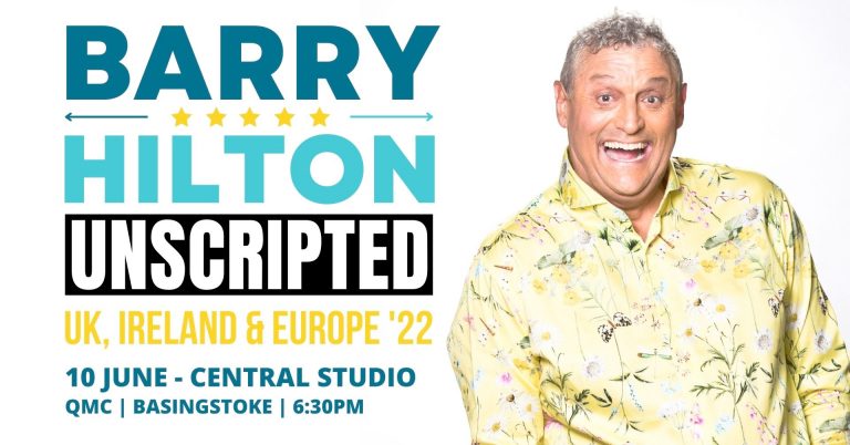Barry Hilton ‘UNSCRIPTED’ – Live in Basingstoke