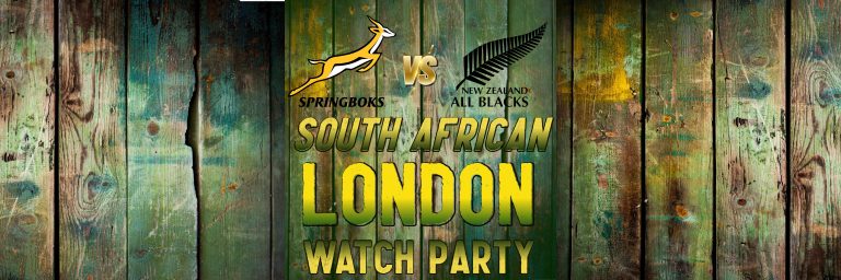 Springboks vs All Blacks London watch party